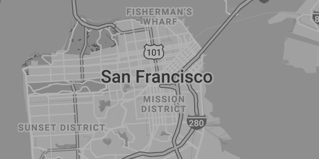 San Francisco map